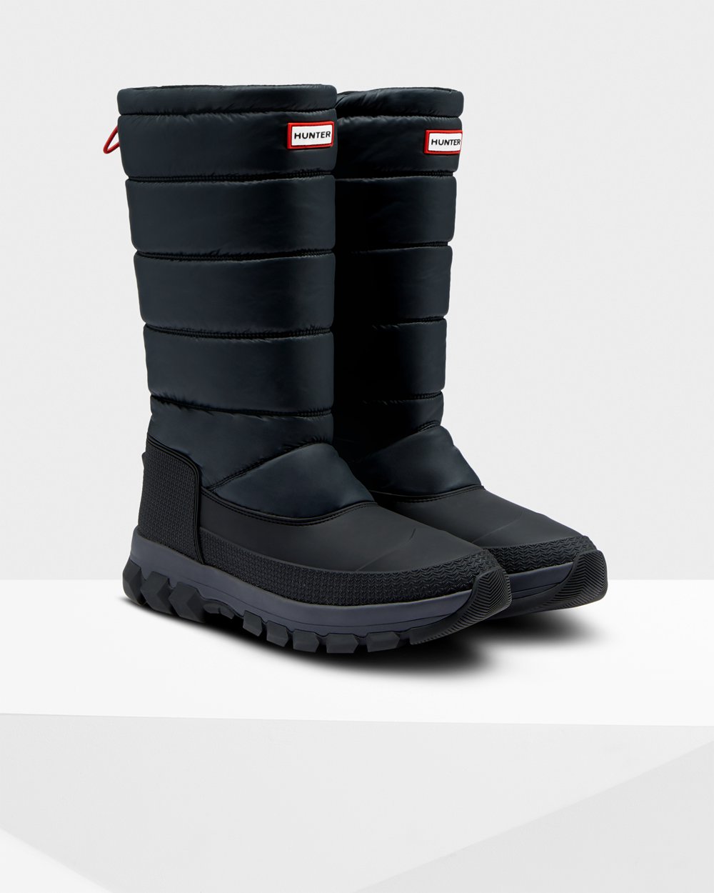 Hunter Hombre Original Insulated Tall - Botas de Nieve Negras - 483-FBADLN